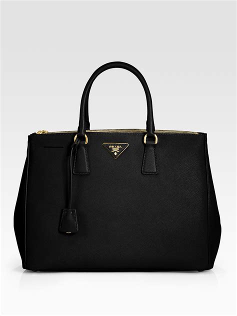 prada saffiano galleria tote large|Prada saffiano black small.